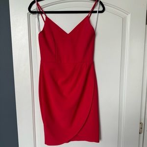 Lulus hot pink dress